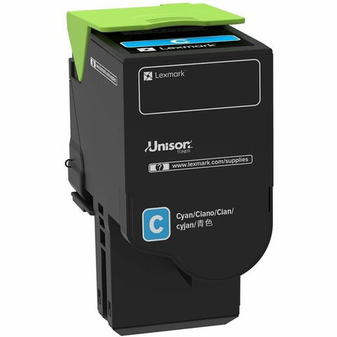 Lexmark Lexmark - Ultra High Yield - cyan - original - toner cartridge LCCP, LRP, government GSA - for Lexmark CS521dn, CS622de, CX622ade, CX625ade, CX625adhe