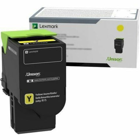 Lexmark Lexmark - Extra High Yield - yellow - original - toner cartridge LCCP, LRP, government GSA - for Lexmark CS421dn, CX421adn