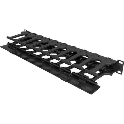 Vertiv Vertiv - Rack cable organizer - black - 1U - 19"