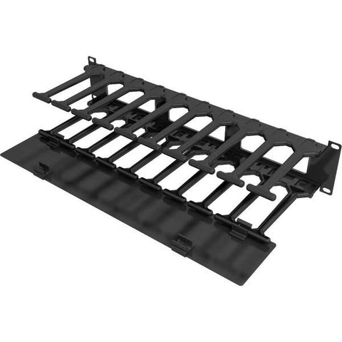 Vertiv Vertiv - Rack cable organizer - black - 2U - 19"