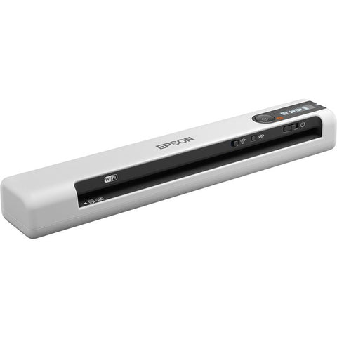 Epson Epson DS-80W - Document scanner - Contact Image Sensor (CIS) - Legal - 600 dpi - up to 15 ppm (mono) / up to 15 ppm (color) - up to 300 scans per day - USB 2.0, Wi-Fi(n)