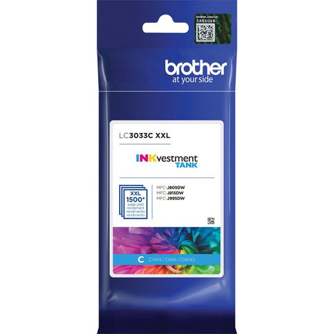 Brother High Yield Cyan Ink Tank Cartridge