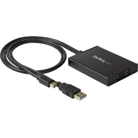 StarTech Mini DisplayPort to Dual-Link DVI Adapter - USB Powered - Black