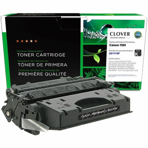 Clover Technologies Group, LLC Remanufactured Toner Cartridge for Canon 3480B001 (119II)