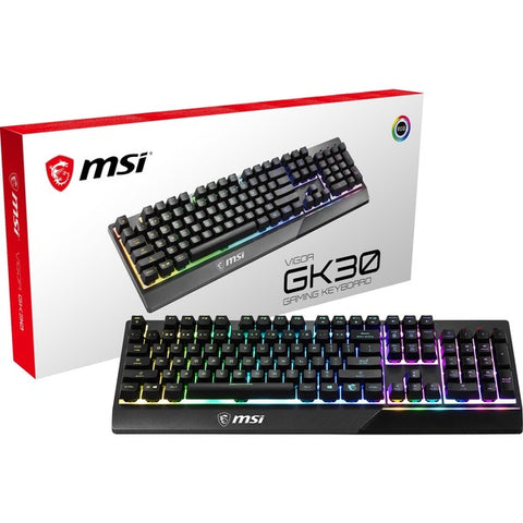 MSI MSI Vigor GK30 - Keyboard - backlit - USB