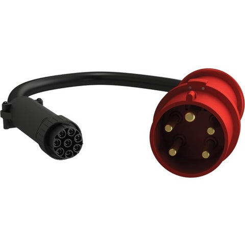 Vertiv Geist CSU-S02A3-43000-3PS56B-S - Power cable - IEC 60309 3P+N+E - AC 230/400 V - 32 A - 10 ft