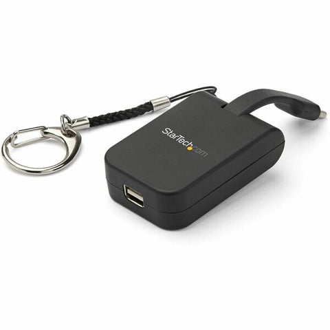 StarTech Portable USB-C to Mini DisplayPort Adapter with Quick-Connect Keychain