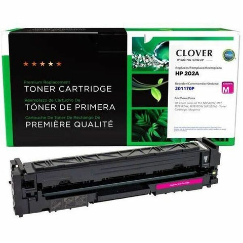 Clover Technologies Group, LLC Remanufactured Magenta Toner Cartridge for HP CF503A (HP 202A)