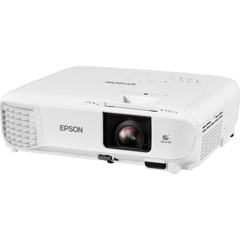 Epson Epson PowerLite 119W - 3LCD projector - portable - 4000 lumens (white) - 4000 lumens (color) - WXGA (1280 x 800) - 16:10 - LAN