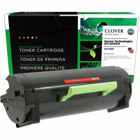 Clover Technologies Group, LLC Remanufactured MICR Toner Cartridge for Source Technologies STI-204514