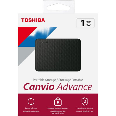 Toshiba Canvio Advance Portable Hard Drive