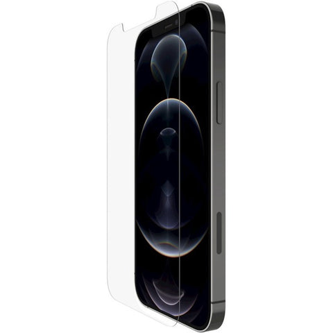 Belkin International, Inc Belkin ScreenForce - Screen protector for cellular phone - glass - for Apple iPhone 12, 12 Pro