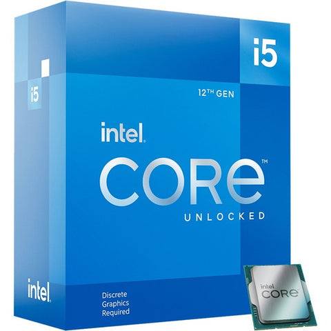 Intel Corporation Intel Core i5 12600KF - 3.7 GHz - 10-core - 16 threads - 20 MB cache - LGA1700 Socket - Box