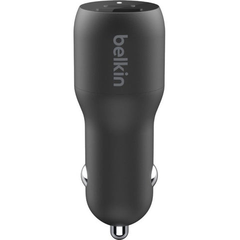 Belkin International, Inc Belkin BOOST UP Dual Car Charger with PPS 37W - Car power adapter - 37 Watt - PD 3.0 - 2 output connectors (USB, USB-C)
