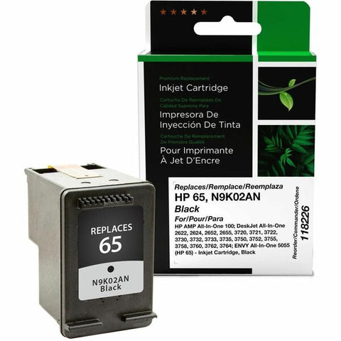 Clover Technologies Group, LLC Remanufactured Black Ink Cartridge for HP N9K02AN (HP 65)