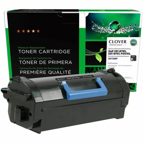 Clover Technologies Group, LLC Remanufactured Extra High Yield Toner Cartridge for Dell B5465