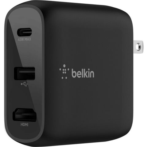 Belkin International, Inc Belkin CONNECT - Multiport hub adapter - USB-C / USB 3.1 Gen 1 - HDMI