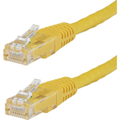 StarTech 3ft Yellow Cat6 UTP Patch Cable ETL Verified