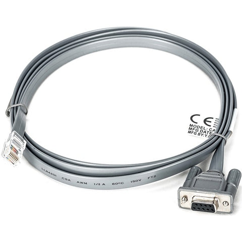Vertiv Cyclades - Modem cable (DTE) - RJ-45 (M) to DB-9 (F) - 6 ft - for Cyclades 48, 64, Ze Host, AlterPath ACS-16, 32, SM100, Cyclom 16YeP/RJ45, 32YeP/RJ45, TS