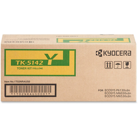 Kyocera Yellow Toner Cartridge + Waste Container (5000 Yield)