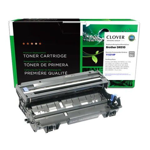 Clover Technologies Group, LLC Remanufactured Imaging Drum (Alternative for Brother DR510) (20000 Yield)