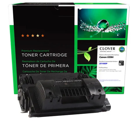 Clover Technologies Group, LLC Clover Imaging Remanufactured High Yield Toner Cartridge for Canon 039H