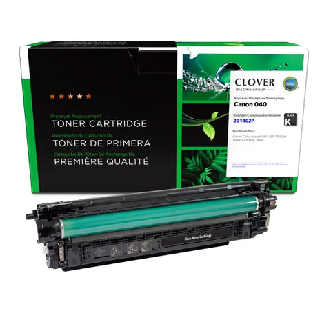 Clover Technologies Group, LLC Clover Imaging Remanufactured Black Toner Cartridge for Canon 0460C001 (040)