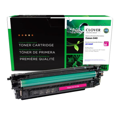 Clover Technologies Group, LLC Clover Imaging Remanufactured Magenta Toner Cartridge for Canon 0456C001 (040)