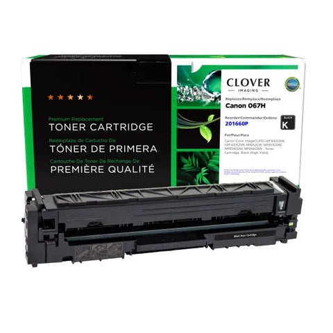 Clover Technologies Group, LLC Clover Remanufactured High Yield Cyan Toner Cartridge for Canon 067HC (5105C001)