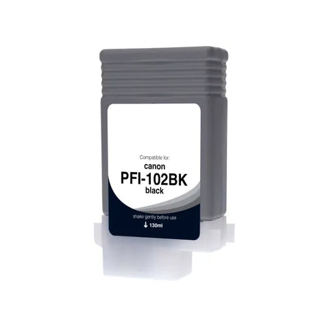 Epson WF Non-OEM New Photo Black Wide Format Ink Cartridge for Canon PFI-102 (0895B001AA)