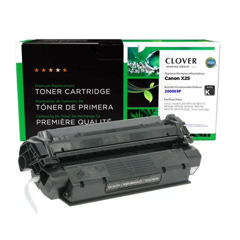 Clover Technologies Group, LLC Clover Imaging Remanufactured Toner Cartridge for Canon 8489A001AA (X25)