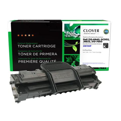 Clover Technologies Group, LLC Remanufactured Toner Cartridge (Alternative for Dell 310-6640 GC502) (2000 Yield)