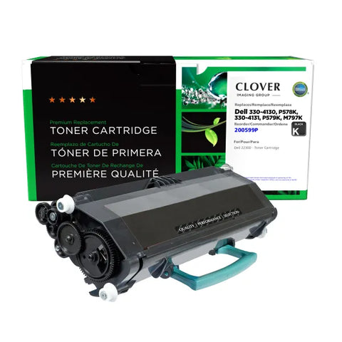 Clover Technologies Group, LLC Remanufactured Toner Cartridge for Dell 2230