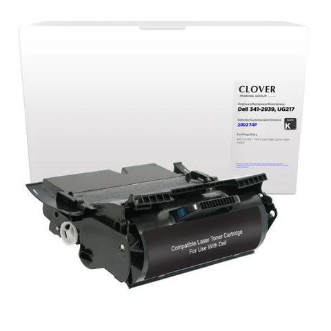 Clover Technologies Group, LLC Remanufactured Extra High Yield Toner Cartridge (Alternative for Dell 341-2939 UG217) (32000 Yield) (Lexmark Compliant)