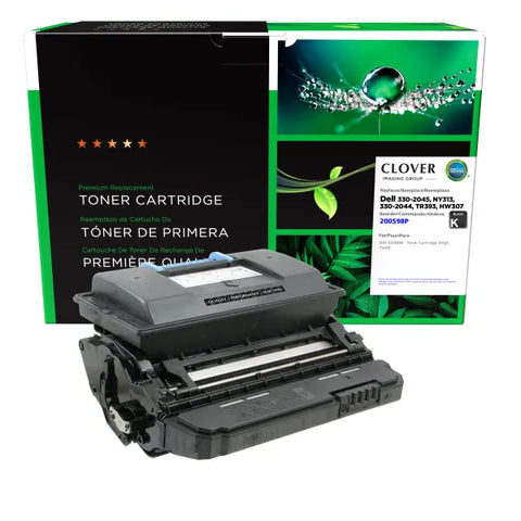 Clover Technologies Group, LLC Remanufactured High Yield Toner Cartridge (Alternative for Dell 330-2045 NY313) (20000 Yield)