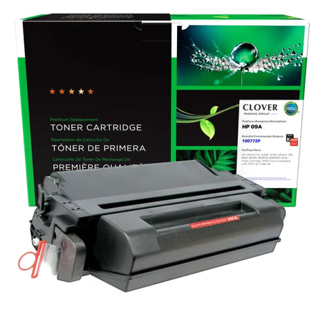 Clover Technologies Group, LLC Remanufactured MICR Toner Cartridge (Alternative for HP C3909A 09A) (12600 Yield)