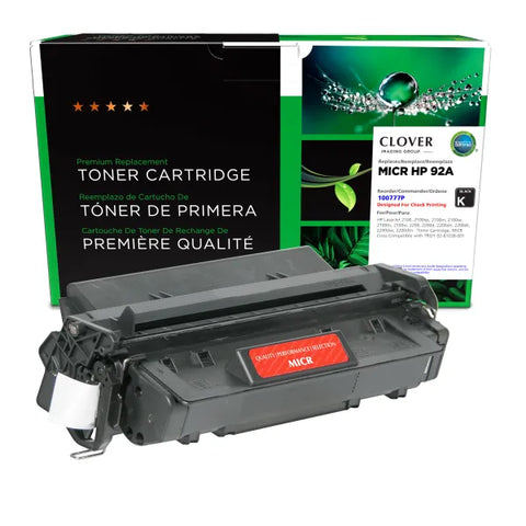 Clover Technologies Group, LLC Remanufactured MICR Toner Cartridge (Alternative for HP C4096A 96A 02-81038-001) (5000 Yield)