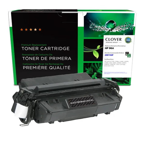 Clover Technologies Group, LLC Remanufactured Extended Yield Toner Cartridge (Alternative for HP C4096A 96A) (9000 Yield)