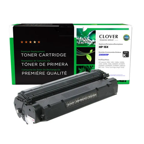 Clover Technologies Group, LLC Remanufactured High Yield Toner Cartridge (Alternative for HP C7115X 15X) (3500 Yield)