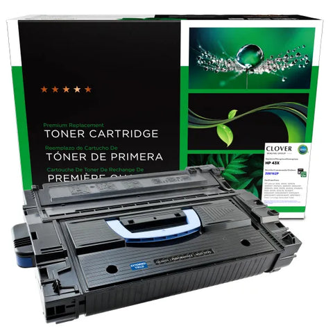 Clover Technologies Group, LLC Remanufactured Extended Yield Toner Cartridge (Alternative for HP C8543X 43X) (40000 Yield)