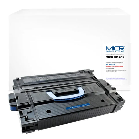 MICR Print Solutions Genuine-New MICR Toner Cartridge for HP C8543X (HP 43X)