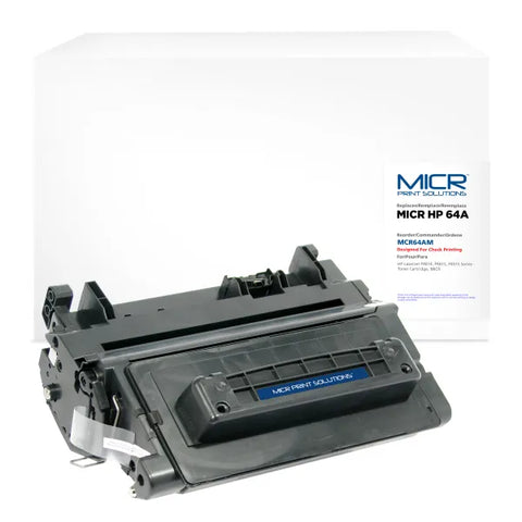 MICR Print Solutions Genuine-New MICR Toner Cartridge for HP CC364A (HP 64A)