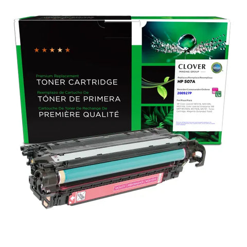Clover Technologies Group, LLC Remanufactured Extended Yield Magenta Toner Cartridge for HP CE403A (HP 507A)