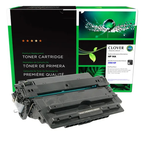 Clover Technologies Group, LLC Remanufactured Toner Cartridge (Alternative for HP CF214A 14A) (10000 Yield)