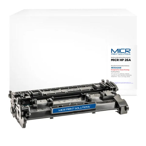 MICR Print Solutions Genuine-New MICR Toner Cartridge for HP CF226A (HP 26A)