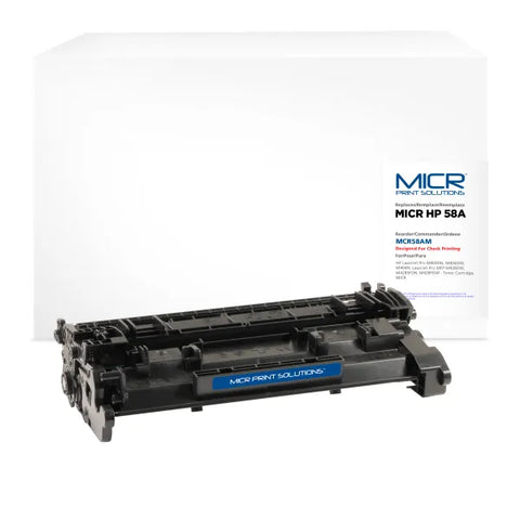 MICR Print Solutions MICR Print Solutions Genuine-New MICR Toner Cartridge for HP CF258A