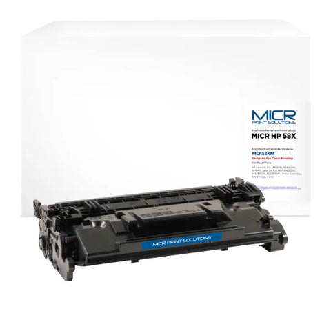 MICR Print Solutions MICR Print Solutions Genuine-New High Yield MICR Toner Cartridge for HP CF258X