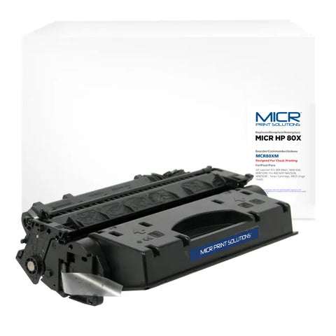 MICR Print Solutions Genuine-New High Yield MICR Toner Cartridge for HP CF280X (HP 80X)