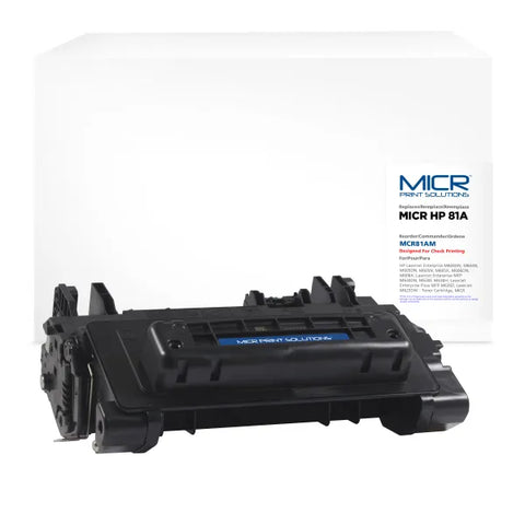 MICR Print Solutions Genuine-New MICR Toner Cartridge for HP CF281A (HP 81A)