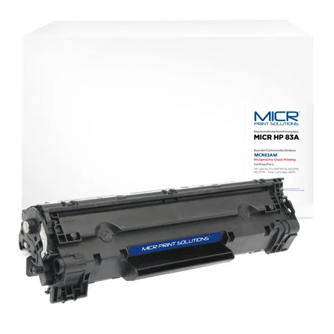 MICR Print Solutions Genuine-New MICR Toner Cartridge for HP CF283A (HP 83A)